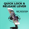 CHARGEWORX Car Vent Phone Mount | 360-Degree Rotation for Perfect