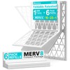 AErovivo 16x25x1 Refillable Air Filter Kit, MERV 8, 1 Reusable