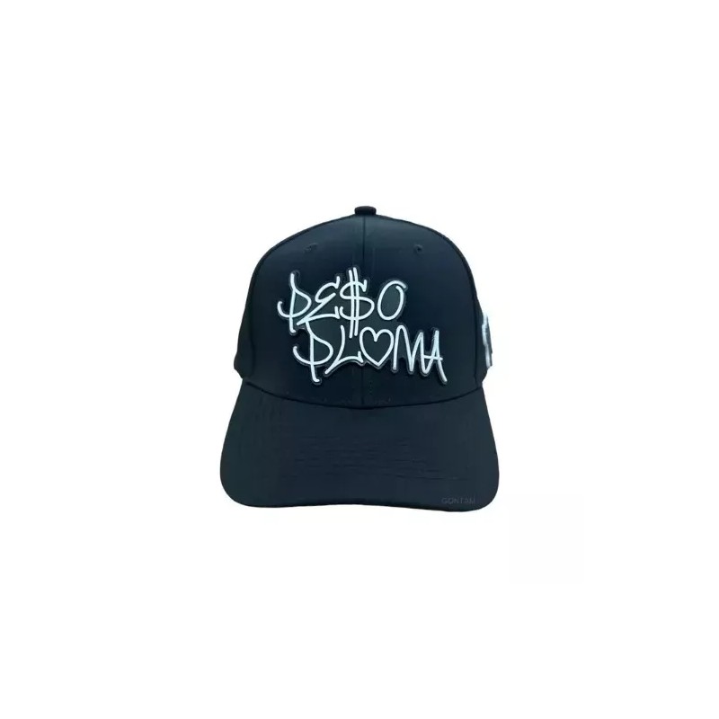 RIVERSOFY Gorra Peso Pluma Doble P Corrido Tumbado
