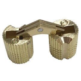 SOSS Barrel Hinge, Solid Brass, 14mm (4)