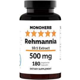 MONOHERB Rehmannia Extract 500 mg - 180 Capsules