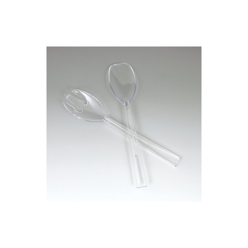 Maryland Sovereign Clear Salad Fork & Spoon - 9.5" -