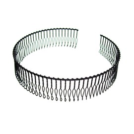 Comb Type Headband, Black, 80 Pairs Head Access, Made in Japan