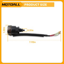 MOTOALL J41-82550-02 Stop Switch Assembly Fit for Yamaha G9 G8 G2 Golf Cart 1985-1994 Replaces# J418255002