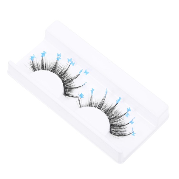 BIUDECO 1pair False Eyelash Extensions for Natural Look Easy to
