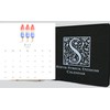 Desk Calendar with easel 2025 - Small Desktop Calendar -
