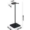 Headset Stand, Headphone Stand, Aluminium, Headset Holder Table with Solid
