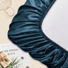 Manyshofu Satin Pillowcases for Hair Protection - 1Pcs Navy Blue