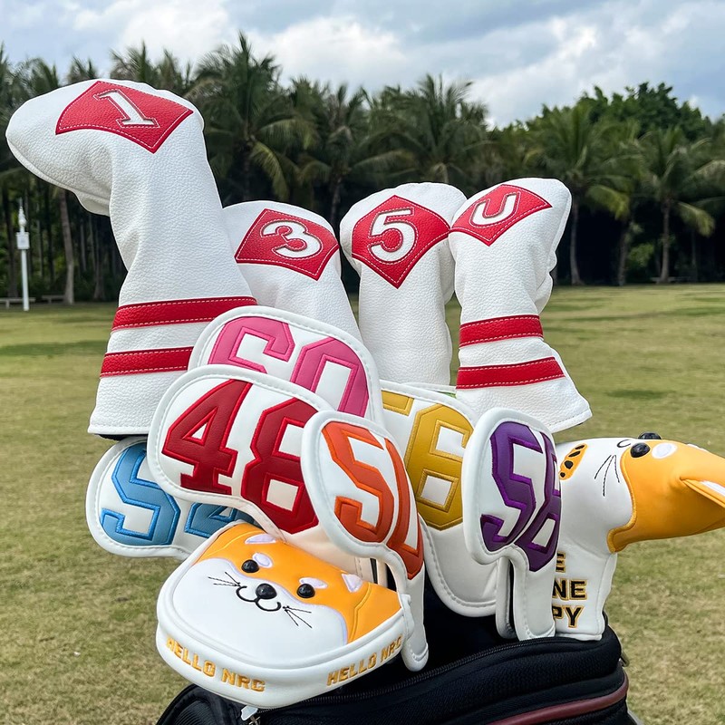 Golf Iron Covers Wedge Covers Golf Head Covers for Irons
