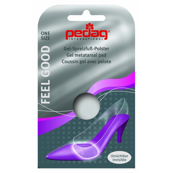 Feel Good Gel Metatarsal Pad and Forefoot, Clear, One Size