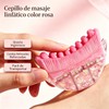Guibell Set Cepillo Linfático y Gua Sha para Masaje Facial