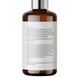 Lily & Loaf Energising Massage Oil – Natural Aromatherapy Blend with Citrus, Bergamot & Ylang Ylang – Boosts Focus, Mood & Energy – Deeply Moisturising – 200ml