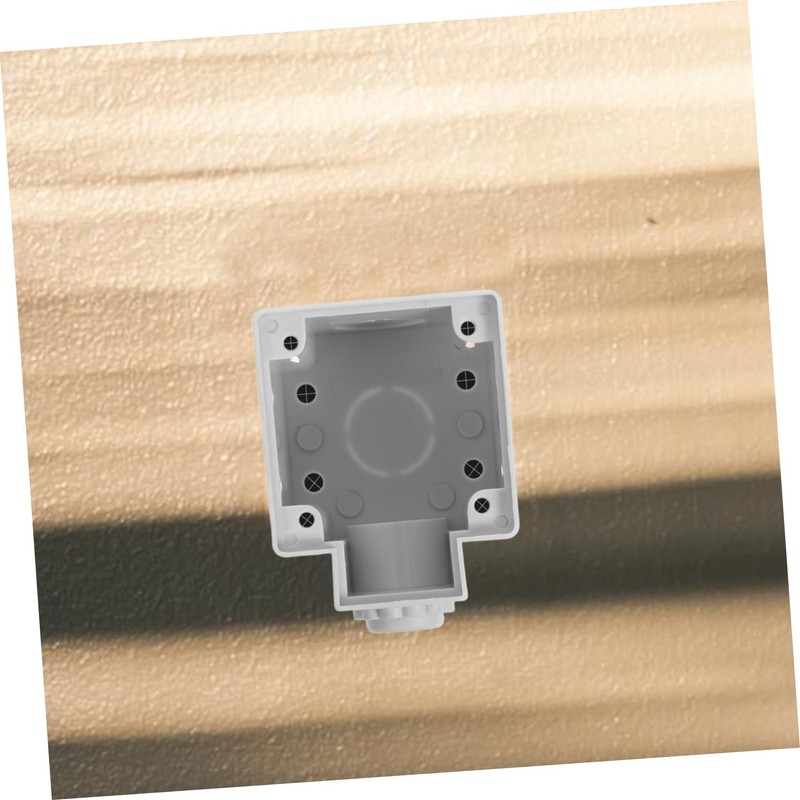 SHINEOFI 2pcs Outdoor Waterproof Electrical Box Lid Splash-Proof Socket Protector