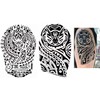 2 Sheets Tribal Tattoo Upper Arm Tattoo Temporary Tattoo J518