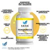 Fenogreco 100 cápsulas Aguaje 120 cápsulas, 100% puros SAISA HERBAL.
