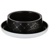 Moderna Plato anti-hormigas color negro