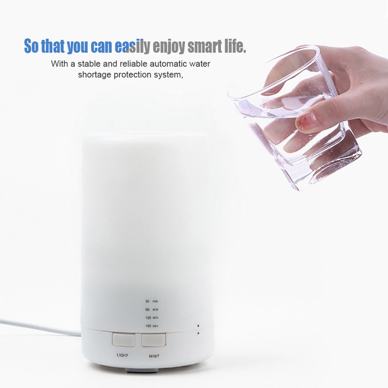 USB Ultrasonic Air Humidifier Purifier Mute Aroma Essential Oil Diffuser