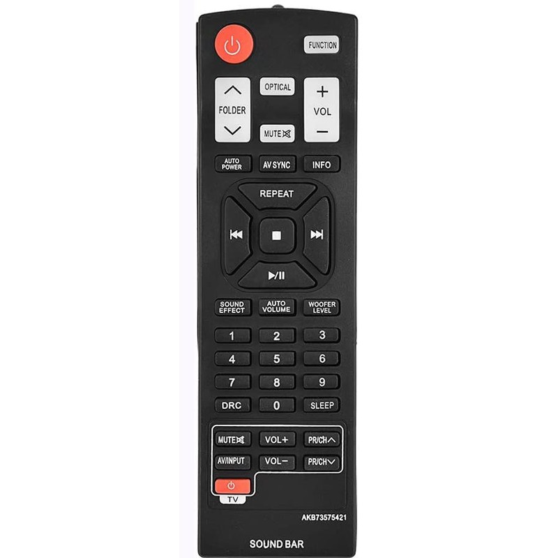 AKB73575421 Remote Replacement for LG Soundbar NB3530A NB3531A NB4530A NB5540A
