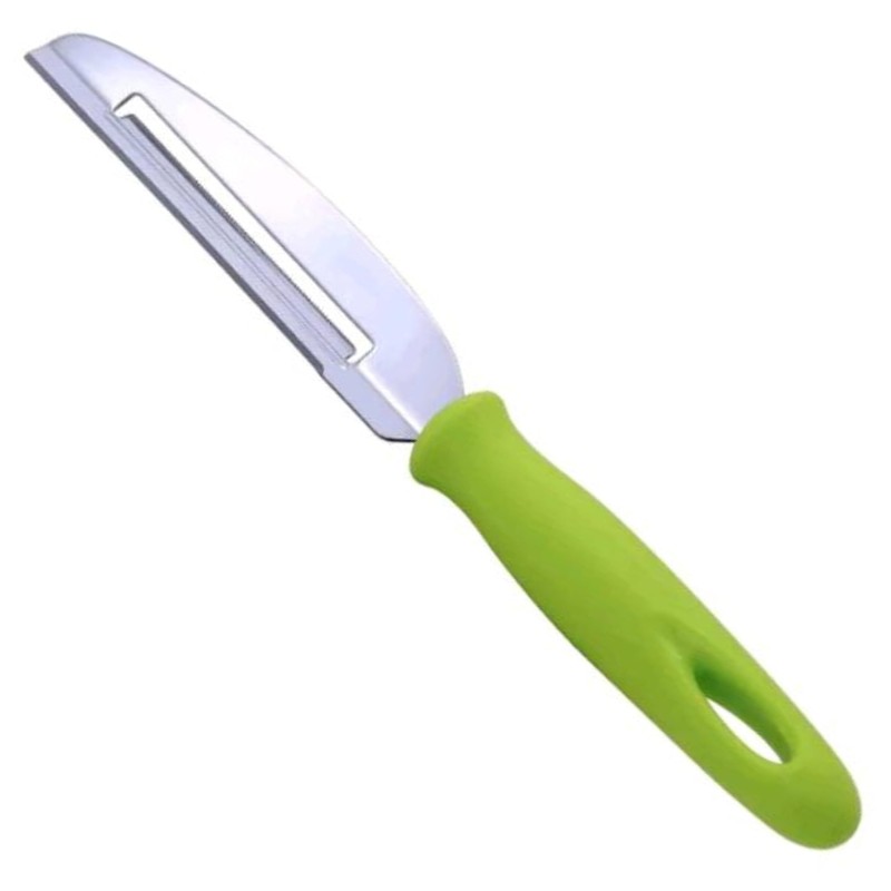 Fruit Peeler Cutter Vegetable Knife Double Blade Stainless Steel for