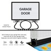 Garage Door Seals Bottom Rubber with Pre-drilled Aluminum Track Retainer