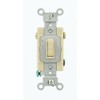 Leviton 15 Amp, 120/277 Volt, Toggle Framed 3-Way AC Quiet