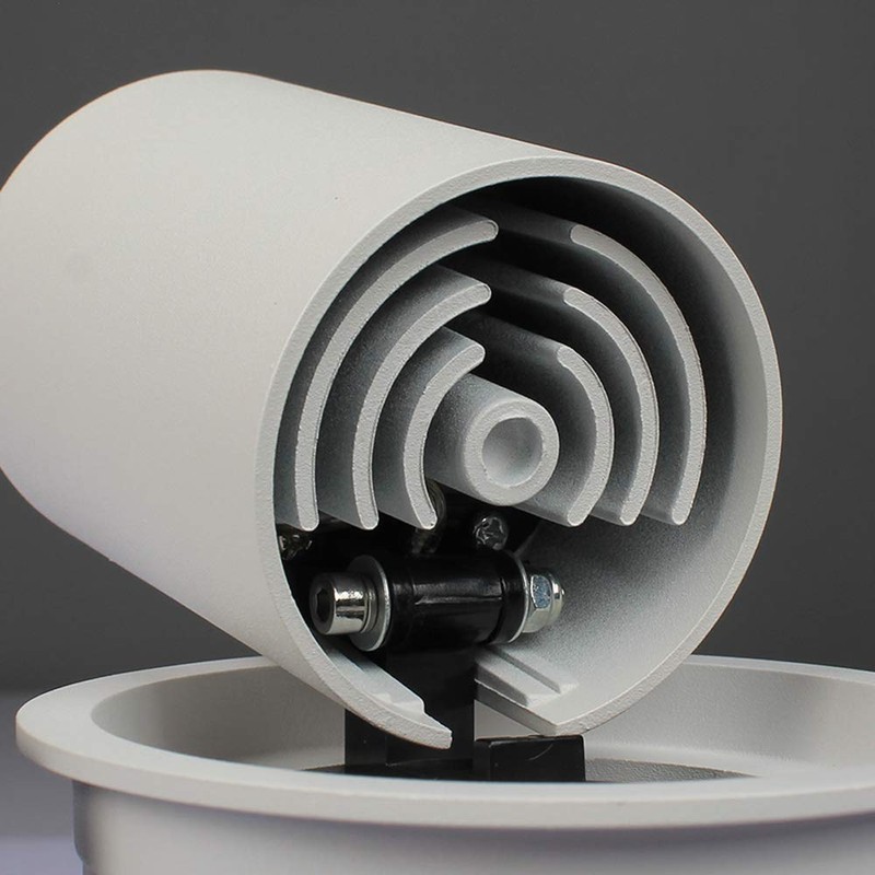 Aisilan LED Transformer Downlight Round Extendable Rotatable Bendable Recessed Spot