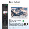 Smart Voice Remote Replacement for Sony 2019-2024 Smart and Bravia