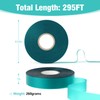 300FT Stretch Tie Tape Roll, 1'' Plant Tape Green Stretch