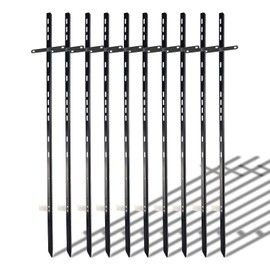 Visibility Signage 10-Heavy Duty Step Sign Stake for Real-Estate, Parking, Garage Sale, and Event Signs (10)