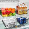 Beimu Wire Baskets for Organizing Household 4 Pack Pantry Baskets