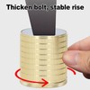 2 Pack Adjustable Furniture Bed Risers, Heavy Duty Aluminum Alloy