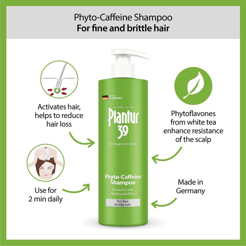 Plantur 39 Fine and Brittle Hair Shampoo (16.9 fl oz)