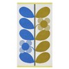 Orla Kiely Bathroom Towels in Stem Bloom Duo, Blue FawnSize: