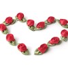 Micomon Mini Ribbon Bows for Crafts Mini Roses Ribbon Flowers