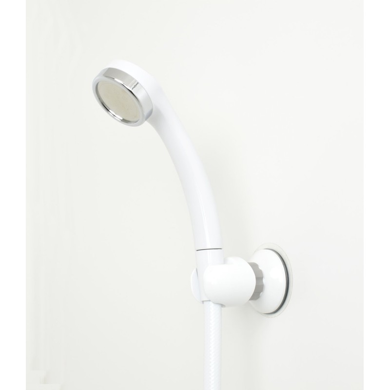 Kakudai 353-582 Angle-Adjustable Shower Hook, White