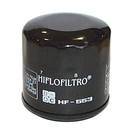 HifloFiltro HF553 Oil Filter, Number 1, Black