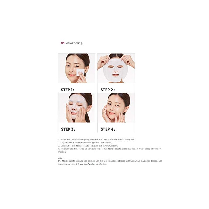 MISSHA Mascure Peeling Solution Sheet Mask PHA Face Mask Korean