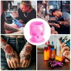 Bohue 100pcs Skull Shaped Tattoo Ink CupsLarge Tattoo Ink Cups
