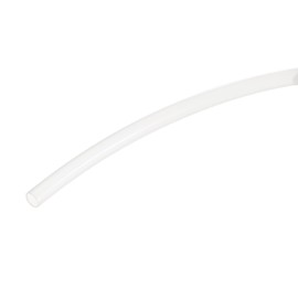 sourcing map 3.28ft PTFE Tubing Hose, 1/8" IDx3/16 OD Insulating 3D Printer Hose Ultra-Smooth for 3D Printer Conveying Tubing, Transparent