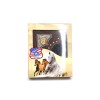West Star Texas Genuine Leather Short Wallet Studs Gift Gold