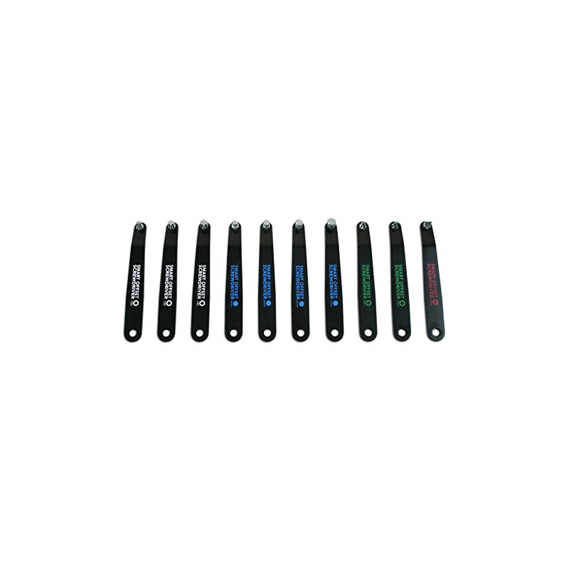 Laser 6709 Low Profile Offset Tool Kit 10pc, Silver