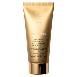 KORA Organics Turmeric Brightening and Exfoliating Mask Multipurpose Facial Scrub Polish & Illuminate Certified Organic Cruelty Free 1.01 fl oz - Face 1.01 Fl Oz / KORA 오가닉스 강황 브라이트닝 및 각질 제거 마스크 다용도 페이셜 스크럽 폴리쉬 & 일루미네이트 인증 유기농 크루얼티 프리 1.01 floz - 페이스 1.01 Fl Oz