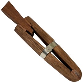 Mahogany Wood Ring Clamp with Wedge Jewellery Craft Tool for Polishing Tool