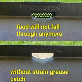 New Grease Cup/Drip Catcher Pan for Blackstone Griddles, Replacement Part Grill Collection Pan 17/22/28/36 inch