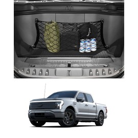 Karltys for Jeep Grand Cherokee Envelope Style Cargo Net 2011-2021, Highly Elastic Grand Cherokee Rear Trunk Cargo Net Heavy Duty Nylon Mesh Storage Netting Organizer with Metal Hooks