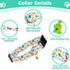 PREHAI Cute Cotton Dog Collar for Small Medium Large Dogs