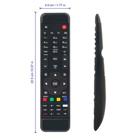Remote Control Replacement for Amiko HD8140, HD8150, HD8155, HD8240, HD8250+, HD8265+, HD8320, HD8330, HD8340, HD8820, HD265, Impulse, Micro HD, Mini Combo 3, Mini HD, Mira 2 WI-F I,MIRA 3 Remote