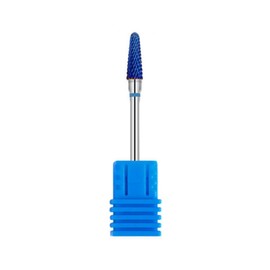 Varna Metallic Nail Bit Soak-Off No 09 Blue Tungsten D Type, 1 Piece / 바르나 메탈릭 네일비트 쏙오프 No 09 블루 텅스텐 D형, 1개
