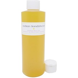 TCEShop Sandalwood: Arabian Scented Body Oil Fragrance [Flip Cap - Gold - 8 oz.] - ID#6852