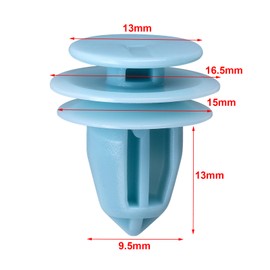 OAUTOO 30pcs Door Lining Panel Retainer Interior Cowl Trim Clip for Honda 91560-S9A-A01